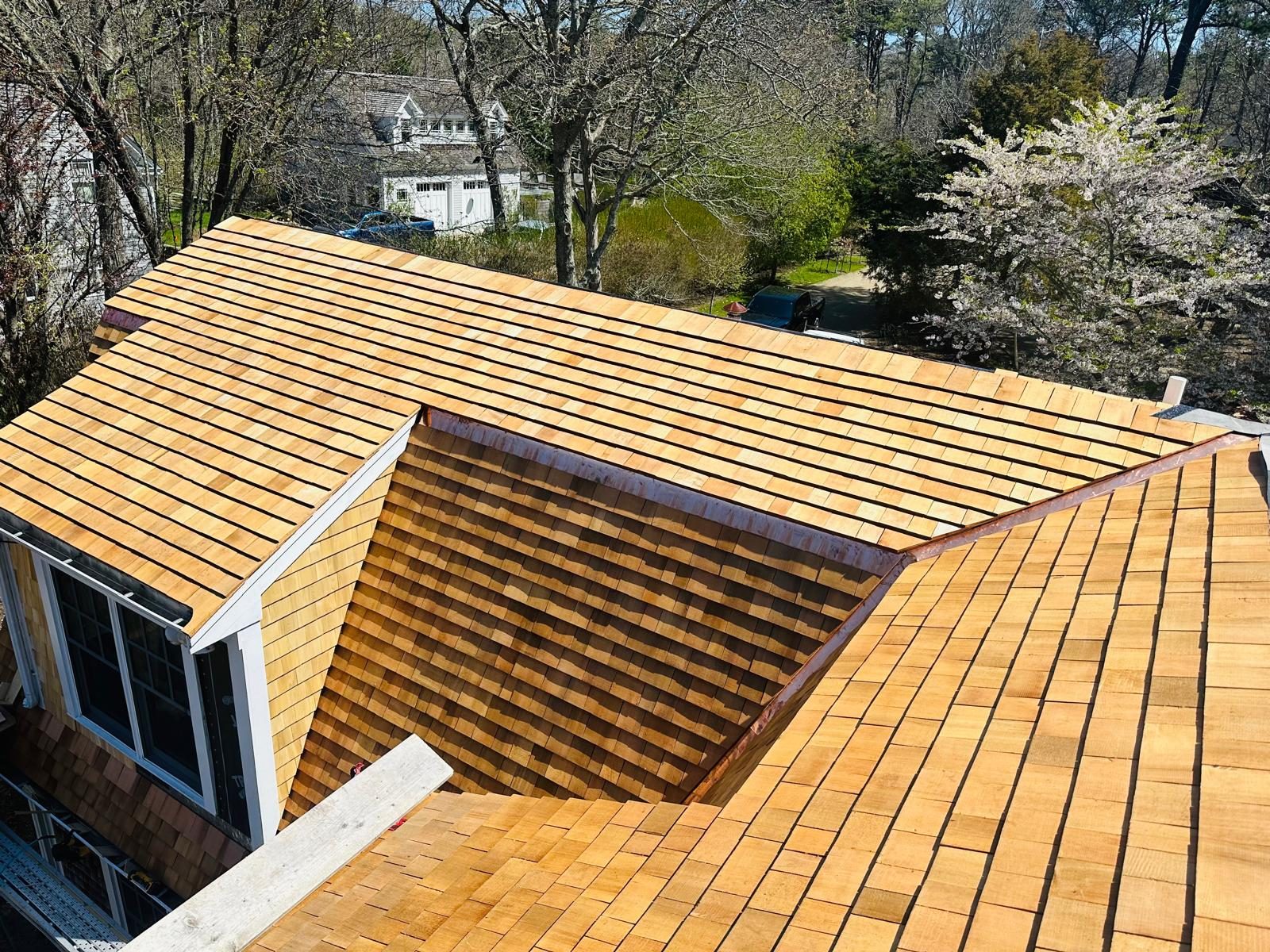 cedar shake roofing - Martha's Vineyard