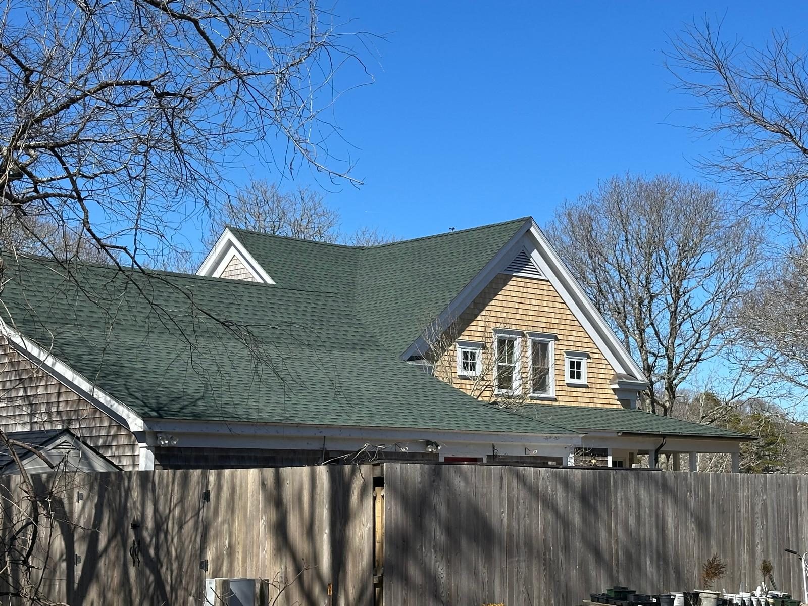 roof replacement - Martha's Vineyard